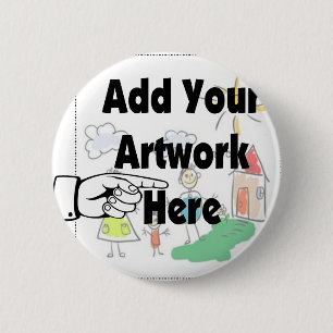 Fügen Sie Ihr eigenes Artwork oder Kinderwerk für  Button