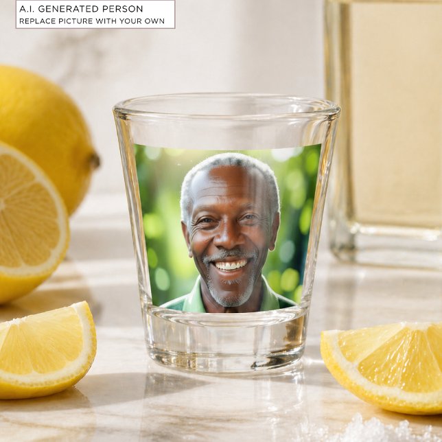 Fügen Sie Ihr eigenes Foto hinzu Schnapsglas (Von Creator hochgeladen)
