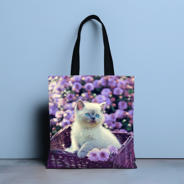 Fügen Sie Ihr eigenes Foto Kitten Cat Pet Tasche (Von Creator hochgeladen)