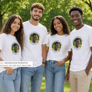 Fügen Sie Ihr eigenes Foto und den Titel Ihrer Wah T-Shirt