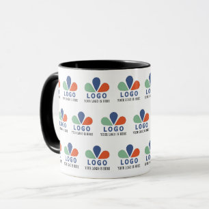 FÜGEN SIE IHR EIGENES LOGO HINZU. Dekokissen Tasse
