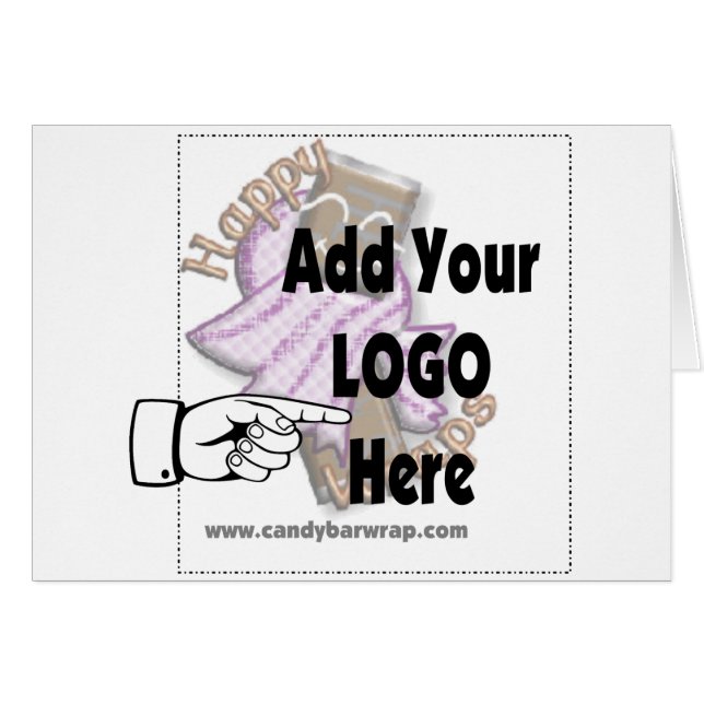 Fügen Sie Ihr FirmenLOGO als Kunden- oder Mitarbei (Vorderseite (Horizontal))