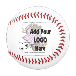 Fügen Sie Ihr FirmenLOGO-Baseball hinzu Baseball