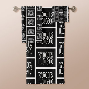 Fügen Sie Ihr Firmenlogo, Ihr Foto oder Ihr Hochla Badhandtuch Set