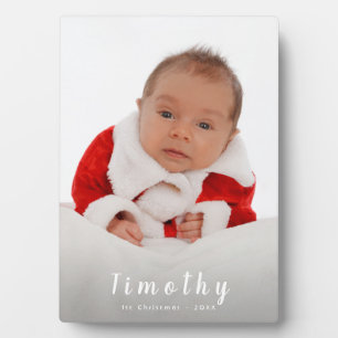 Fügen Sie Ihr Foto 1. Weihnachten Fotoplatte