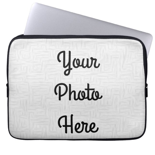 Fügen Sie Ihr Foto/Design-Neopren-Notebook-Sieb/Ge Laptopschutzhülle (Vorderseite)