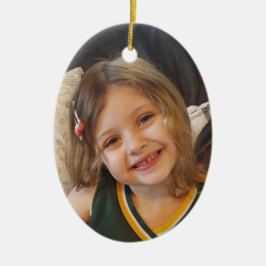 Fügen Sie Ihr Foto diesem Personalisiert hinzu Keramik Ornament