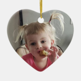 Fügen Sie Ihr Foto diesem Personalisiert hinzu Keramik Ornament