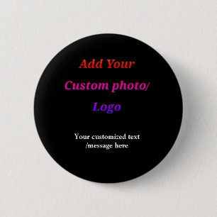 Fügen Sie Ihr Foto-Logo individuell Ihren Text mod Button