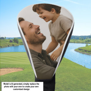 Fügen Sie Ihr individuelles Foto hinzu Personalisi Golf Headcover