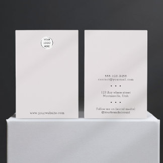 Fügen Sie Ihr Logo All-in-One-Schmuckkarte hinzu