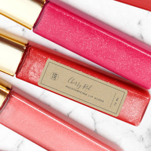 Fügen Sie Ihr Logo dunkelgrau grauer Rand Kraft-Pr Etiketten