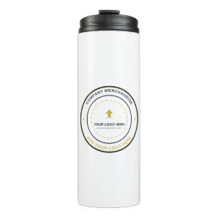 Fügen Sie Ihr Logo Geschäft Werbeunternehmen Merch Thermosbecher