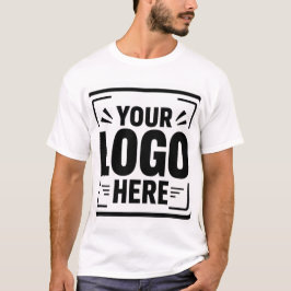 Fügen Sie Ihr Logo Hier ein | Personalisiertes T-S T-Shirt