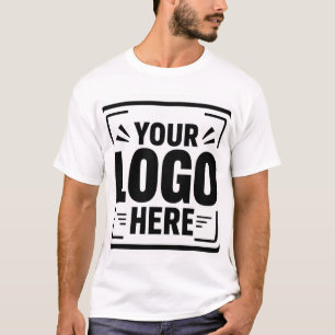 Fügen Sie Ihr Logo Hier ein Personalisiertes T-S T-Shirt