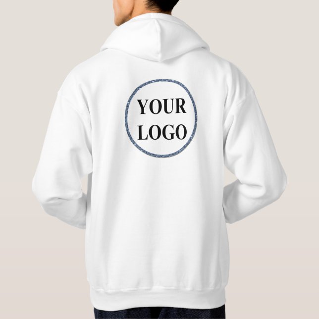 FÜGEN SIE IHR LOGO HIER HINZU HOODIE (Rückseite)