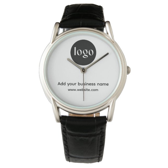 Fügen Sie Ihr Logo hinzu Armbanduhr (Vorderseite)