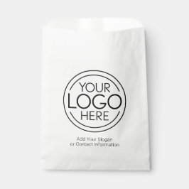 Fügen Sie Ihr Logo-Unternehmen Minimalistisch hinz Geschenktütchen