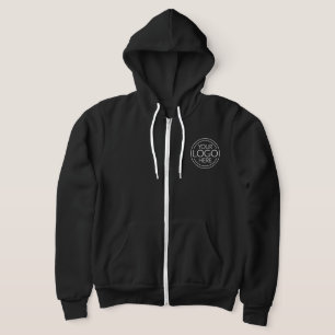Fügen Sie Ihr Logo-Unternehmen Minimalistisch hinz Hoodie
