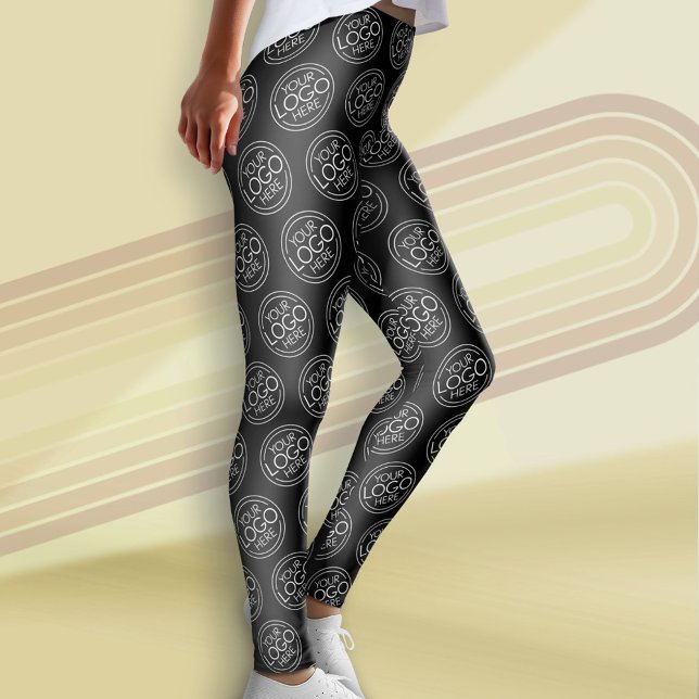 Fügen Sie Ihr Logo-Unternehmen Minimalistisch hinz Leggings (Custom Logo Leggings)