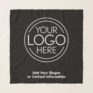 Fügen Sie Ihr Logo-Unternehmen Minimalistisch hinz Schal