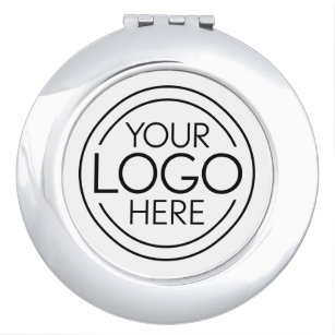 Fügen Sie Ihr Logo-Unternehmen Minimalistisch hinz Taschenspiegel