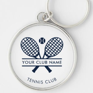 Fügen Sie Ihre Clubname Tennis Icons Team Spieler  Schlüsselanhänger