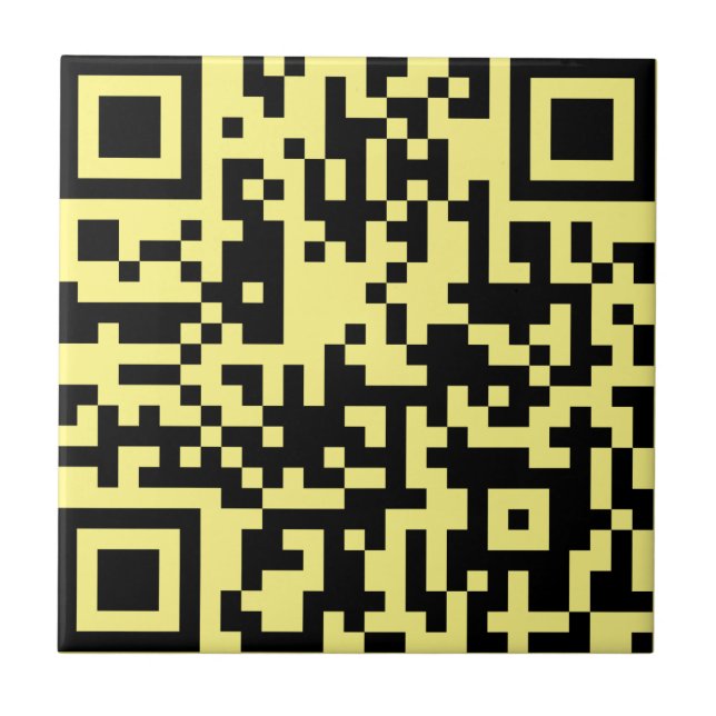 Fügen Sie Ihre eigene QR Code Text Scan Minimal ei Fliese (Vorderseite)