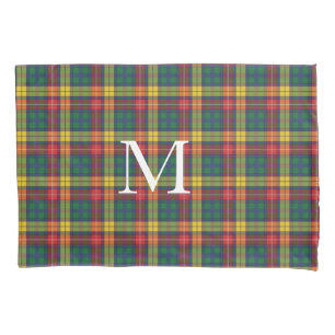 Fügen Sie Ihre erste Monogram Clan Buchanan Karier Kissenbezug