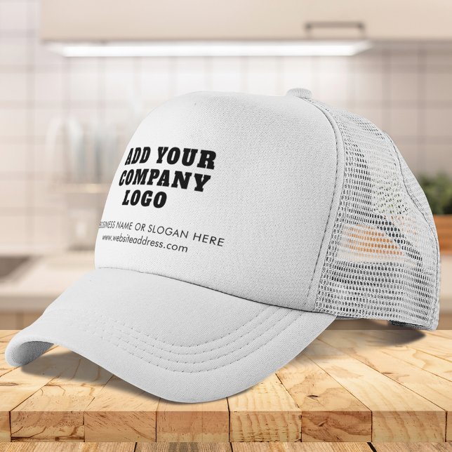 Fügen Sie Ihre Firmenlogo-Showroom-Mitarbeiter hin Truckerkappe (Business Logo Employees Annual Event Custom Trucker Hat)