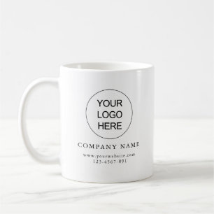 Fügen Sie Ihre Logokombination mit der Tasse Saube