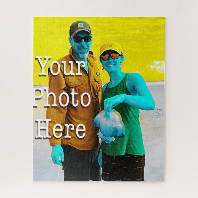 Fügen Sie Ihrem Foto Personalisierte Rätsel-Größe  (Vertikal)