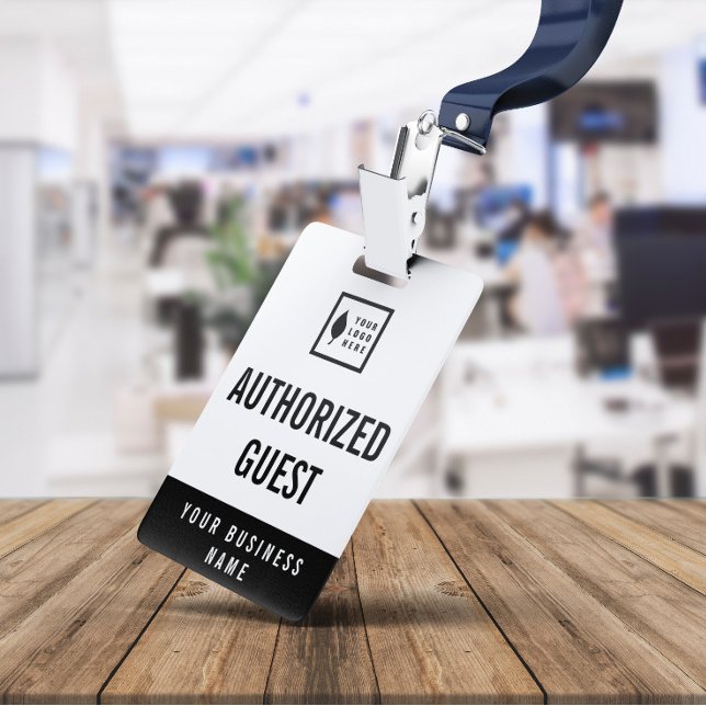 Fügen Sie Ihrem Logo-Office-Besucher saubere hinzu Ausweis (Von Creator hochgeladen)