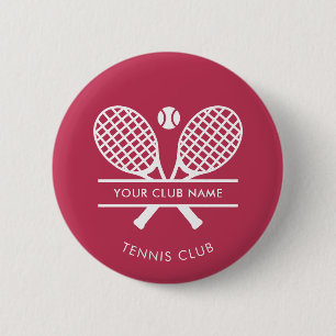 Fügen Sie Ihrem Tennisteam Ihren Clubnamen eine be Button