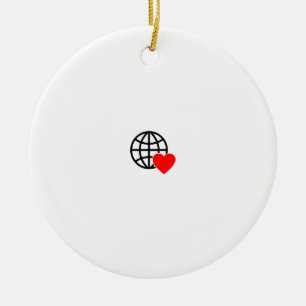Fügen Sie Ihrem Weihnachtsbaum einen Charme hinzu Keramik Ornament