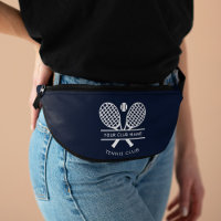 Fügen Sie Ihren Club Name Tennis Icons Navy Blue