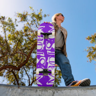 Fügen Sie Ihren eigenen benutzerdefinierten Namen Skateboard