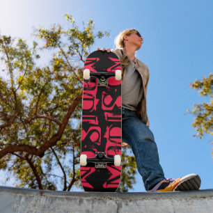 Fügen Sie Ihren eigenen benutzerdefinierten Namen Skateboard