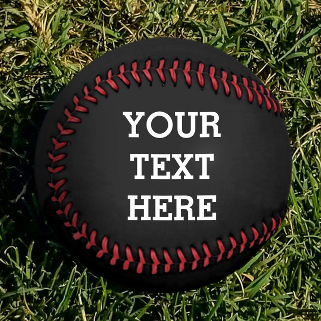 Fügen Sie Ihren eigenen benutzerdefinierten Text h Baseball (Von Creator hochgeladen)