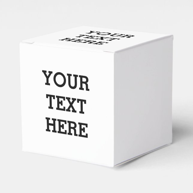 Fügen Sie Ihren eigenen benutzerdefinierten Text h Geschenkschachtel (Vorderseite)