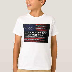 Fügen Sie Ihren eigenen Text in den T - Shirt der 