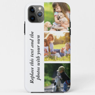 Fügen Sie Ihren eigenen Text und Bilder hinzu Case-Mate iPhone Hülle