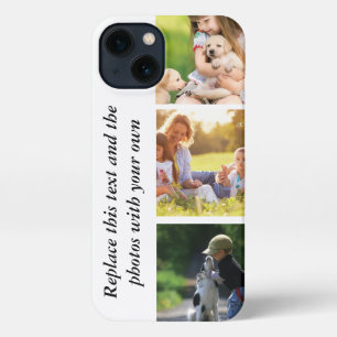Fügen Sie Ihren eigenen Text und Bilder hinzu iPhone Hülle
