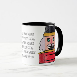 Fügen Sie Ihren lustigen Text Niedliche traditione Tasse