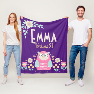 Fügen Sie Ihren Namen hinzu - Faith Fleece Blanket