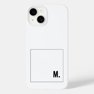Fügen Sie Ihren Namen Minimalistisch hinzu Case-Mate iPhone 14 Hülle