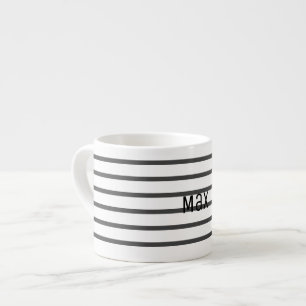 Fügen Sie Ihren Namen Personalisiert Espresso Kaff Espressotasse
