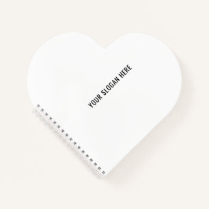 Fügen Sie Ihren Slogan oder Ihren Kostenvoranschla Notizbuch