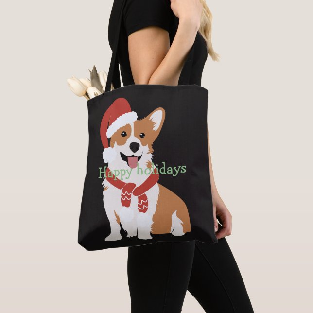 Fügen Sie Ihren Text Funny niedlichen Weihenhund S Tasche (Von Nahem)