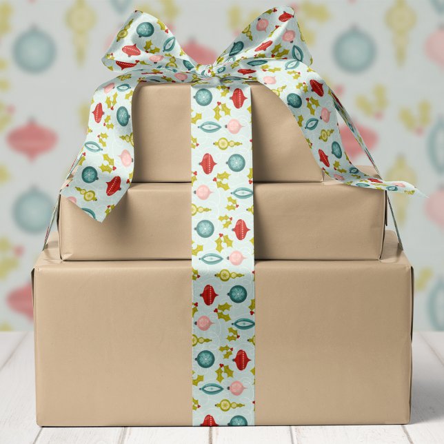 Fügen Sie Ihren Urlaubsgeschenken mit einer nostal Satinband (Von Creator hochgeladen)